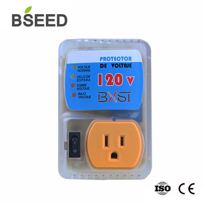 1 BSEED Voltage Protector, 3 Outlet Plug in Surge Protector for