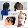 Blax Snag Free Hair Elastics Brown