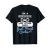 Cool Fathers Day Design Representative Dad T-Shirt