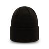 New Era Essential Cuff Beanie Hats for Men, Black