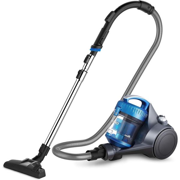 WhirlWind Bagless Canister 2.5L Vacuum Cleaner, Lightweight Vac for Carpets a...