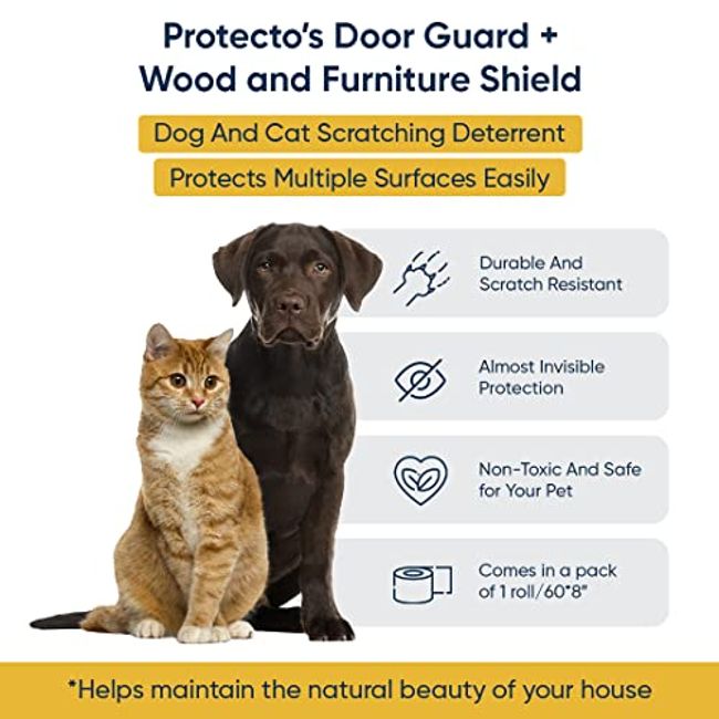  PROTECTO® 4-Pack Cat Anti Scratch Furniture Protector