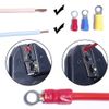 107PCS Crimp Ring Connector Kit - Insulated Wire Splice Terminals