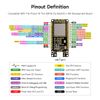 Waveshare ESP32-C6 Microcontroller (2 Pieces), WiFi 6 Development Board, 160 MHz Single-Core Processor, ESP32-C6-WROOM-1-N8 Module, Supports USB and UART Development