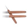 3 Pcs Hair Dreadlock Crochet Dreadlock Needle 0.5mm (1 Hook, 2 Hook, 3 Hooks)