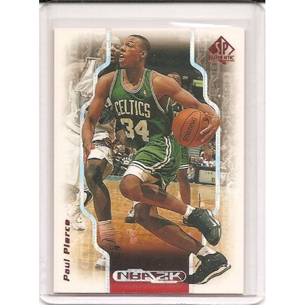 Paul Pierce 1998-99 SP Authentic NBA 2K Insert Card #2K10