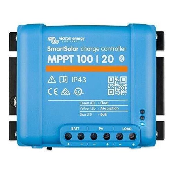 SmartSolar MPPT 100V 20 amp 12/24/48 Volt Solar Charge Controller "Bluetooth"