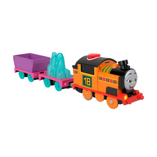 Thomas & Friends Motorised Toy Train HYR78 Talking Nia Battery Powered Motor with Sounds and Phrases for Ages 3+