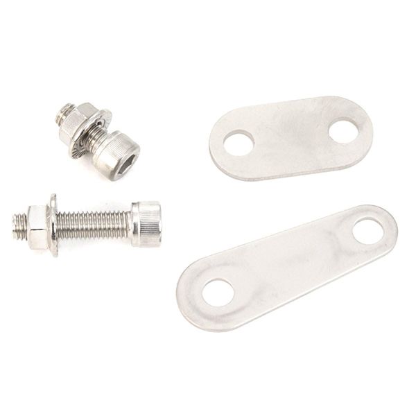Lextek Stainless Steel Exhaust Silencer Fitting Kit