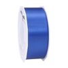 PRÄSENT - Satin Ribbon Royal Blue 40 mm width, 25 m length
