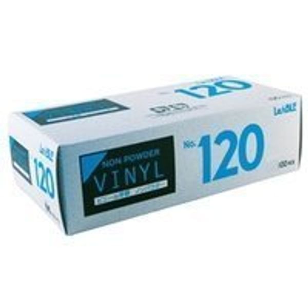 LeABLE NO.120 Non-Powder Medium Vinyl Gloves 100/Box