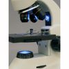 AmScope 40-1000X Student Compound Metal Microscope 2-lights Slide-Set Batteries