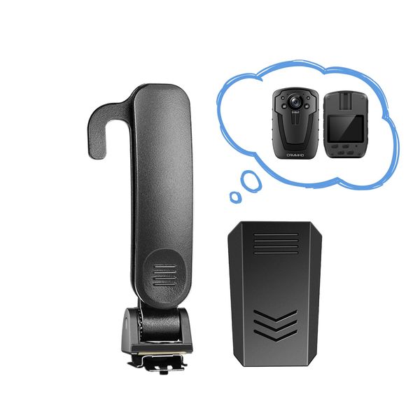 CAMMHD Body Camera Short and Long Clips for C8