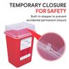Sharps Container for Home Use and Professional 1 Quart (3-Pack) by Alcedo | B...