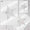 The Stencil Studio Star Pack - Reusable Wall Stencils - 3 x Stencils Small (A4) / Medium (A3) / Large (A2) Stencils-(10381SET)