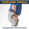 StrongArm Comfort Walking Cane + Self Standing Base + Adjustable + Lightweight 