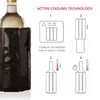 Vacu Vin Rapid Ice Wine Cooler 38804606 Black