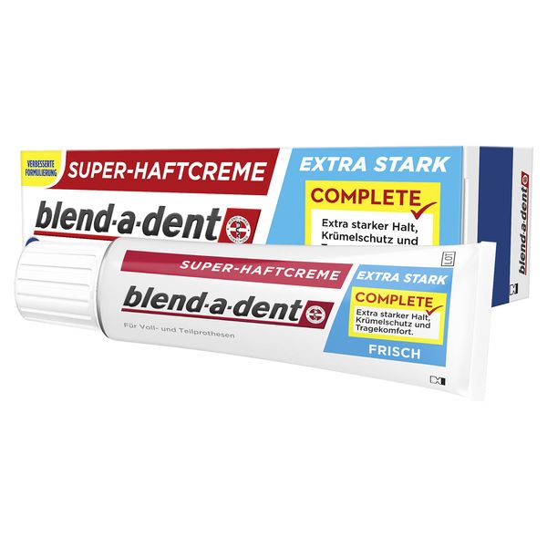 Blend-a-dent Super-Haftcreme Complete extra stark -frisch-