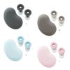 Sonic SP-8872-D Concentrated Ear Plugs Silicone Type with Case, Black