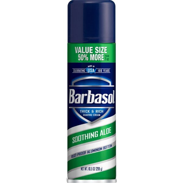 Barbasol Original Aloe Shaving Cream 298g x 2ea