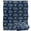 Palm Beach Atlantic University Blanket, 60"x80" Logo Pattern Silky Touch Super Soft Throw Blanket