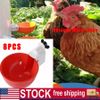 8 PCS Automatic Water Cups Poultry Drinker Waterer Chicken Duck Quail Drinking