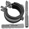 Pipe Clamp with Dowel and Screw for PE Pipe Outer Diameter 20 mm