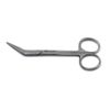 3 Pcs Dental Micro Iris Scissors Angled 4.5" Sharp/Sharp Instruments 