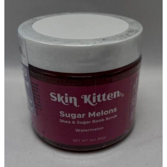 Skin Kitten Sugar Melons Shea & Sugar Boob Scrub - Watermelon Exp 10/23