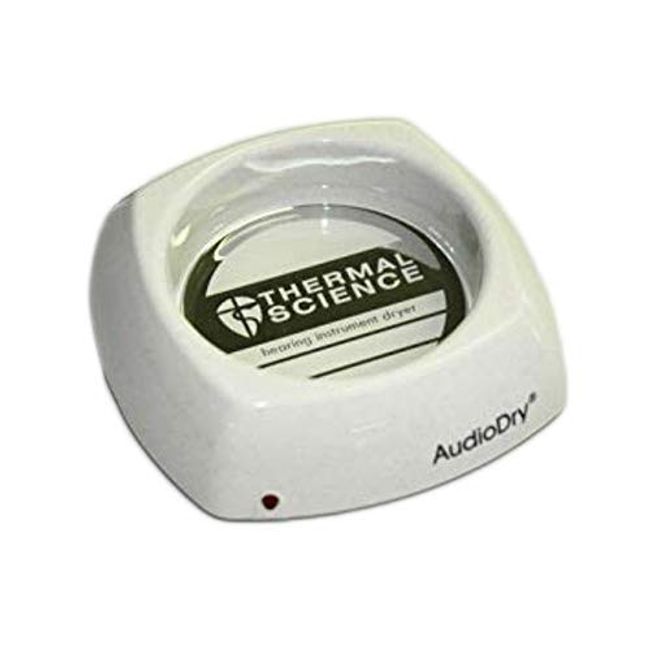 AudioDry Hearing Aid Dryer Ivory (Charcoal)