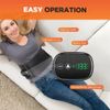 Cordless Heating Pad with Massager for Back Pain Relief, Lower Back Massager