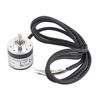 Magnetoelectric Incremental Rotary Encoder Wide Voltage AB Two Phases Shaft 6mm 600P/R DC5V-24V