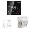 Smart Home Touchscreen Voice Control Thermostat - Auto/Manual Mode, Digital Temperature Control (Electric Heating)
