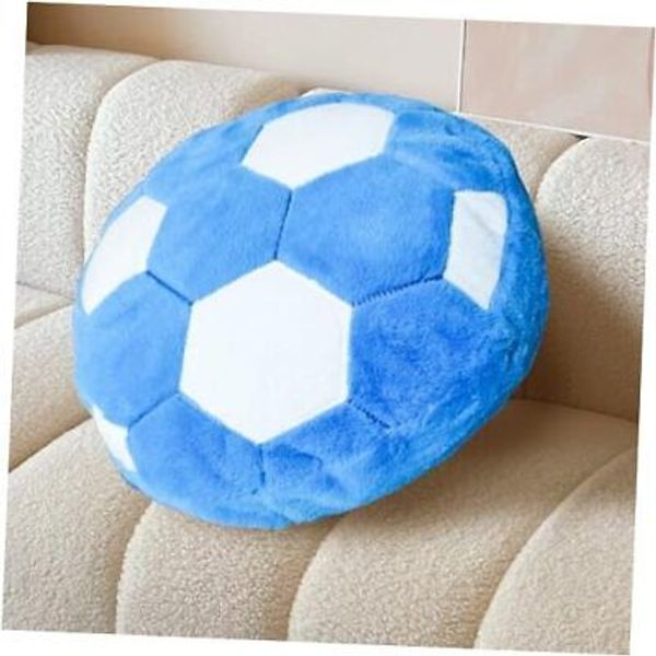 Pillow Soccer Balls Pillow Soccer Ball Plush Pillow Soft Soccer Blue Soccer