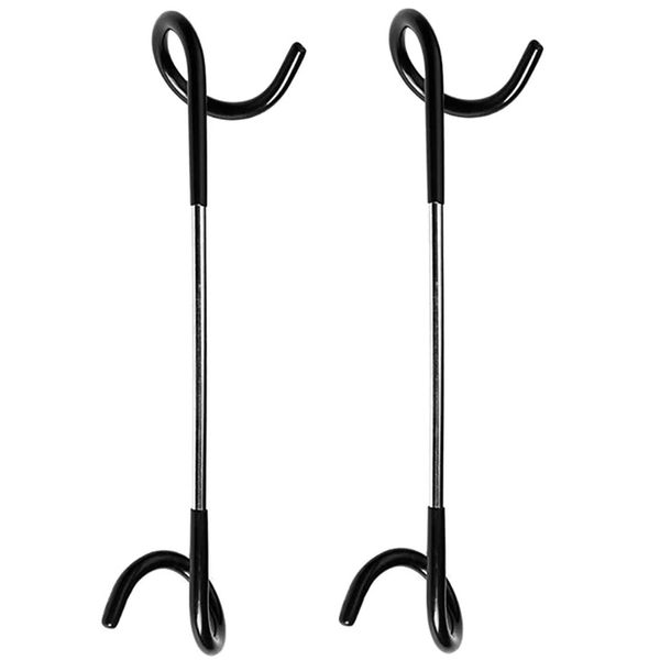 HOUSON 2 PCS Lantern hanger camping, Tent Pole Hooks Camping and Garden Clothes Hanger for Camping, Hanging Lanterns, Kettles, Rubbish Bags