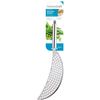 KitchenCraft Stainless Steel Half-Moon Pan Strainer / Pot Drainer, Silver