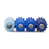 Dermo Massage Roller Including 4 Hardness Levels (Blue Tones)