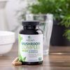 Mushroom Supplement - 10 Mushroom Complex - Lions Mane, Reishi, Turkey Tail, Chaga, Cordyceps, Shiitake, & Maitake - Nootropic Brain Supplement, Memory, Focus, & Imumune Health Support - 120 Capsules