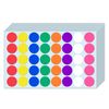3000 Pieces - 25mm Coloured Dot Stickers, Sticky Dots Labels - 8 Assorted Colours