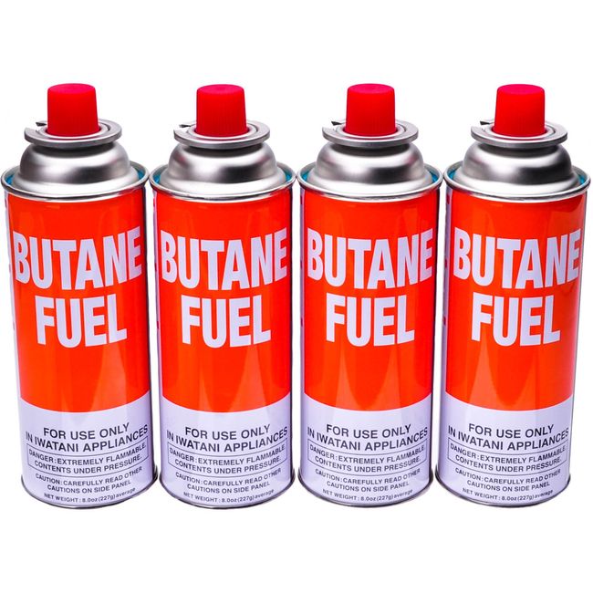 Iwatani Butane Canister 8 Oz (4)