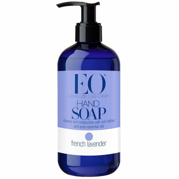 EO Essential Oils Liquid Hand Soap with French Lavender Scent 12 fl oz Pack of 6