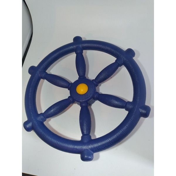 Kids Pirate Ship Wheel for Jungle Gym-Playground Steering Wheel for Swing Set