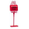 Mini Mail Box/Letter Box Approx. 11 cm Red Hobbyfun