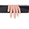 Manicure Practice Hands & Fingers Nail Hand Practice Model Flexible Movable Soft Plastic Hand for Fake Nail Art Starter Training (Brown)