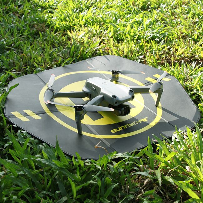 Drone Landing Pad Fast-Fold Double-Sided PU Leather For DJI Air 3