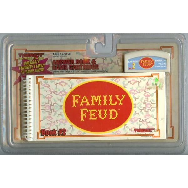 Family Feud Answer Book & Game Cartridge #2