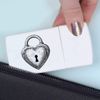 'Heart Shaped Lock' Pill Box with Tablet Splitter (PI00033154)