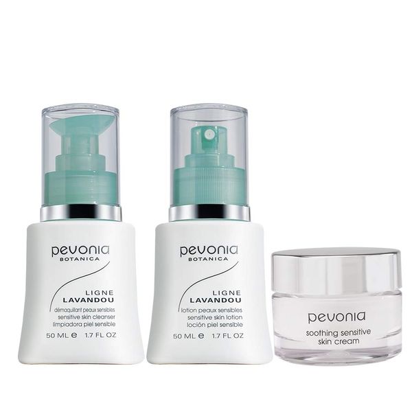 Pevonia Sensitive Skincare Solution Kit , 3 Piece Set