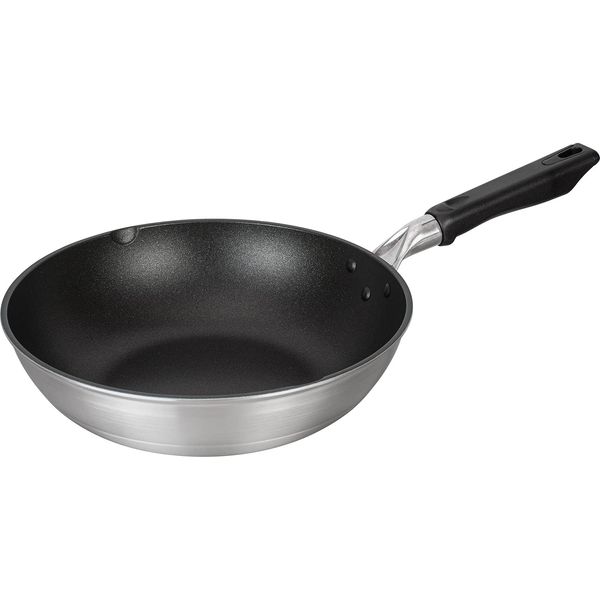 Wahei Freiz MB-2078 Wazaippin Deep Frying Pan/Wok, Made in Niigata, Japan, 11.0 inches (28 cm), Custom-Made for Gas Stoves, Designed for Uneven Heating and Delicious Dishes