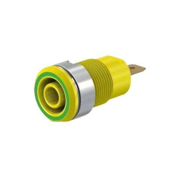 STAUBLI Banana Jack (Soldering Type, Red) SLB4-F-RD